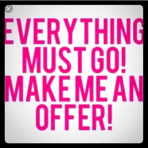 Taking Reasonable Offers.....